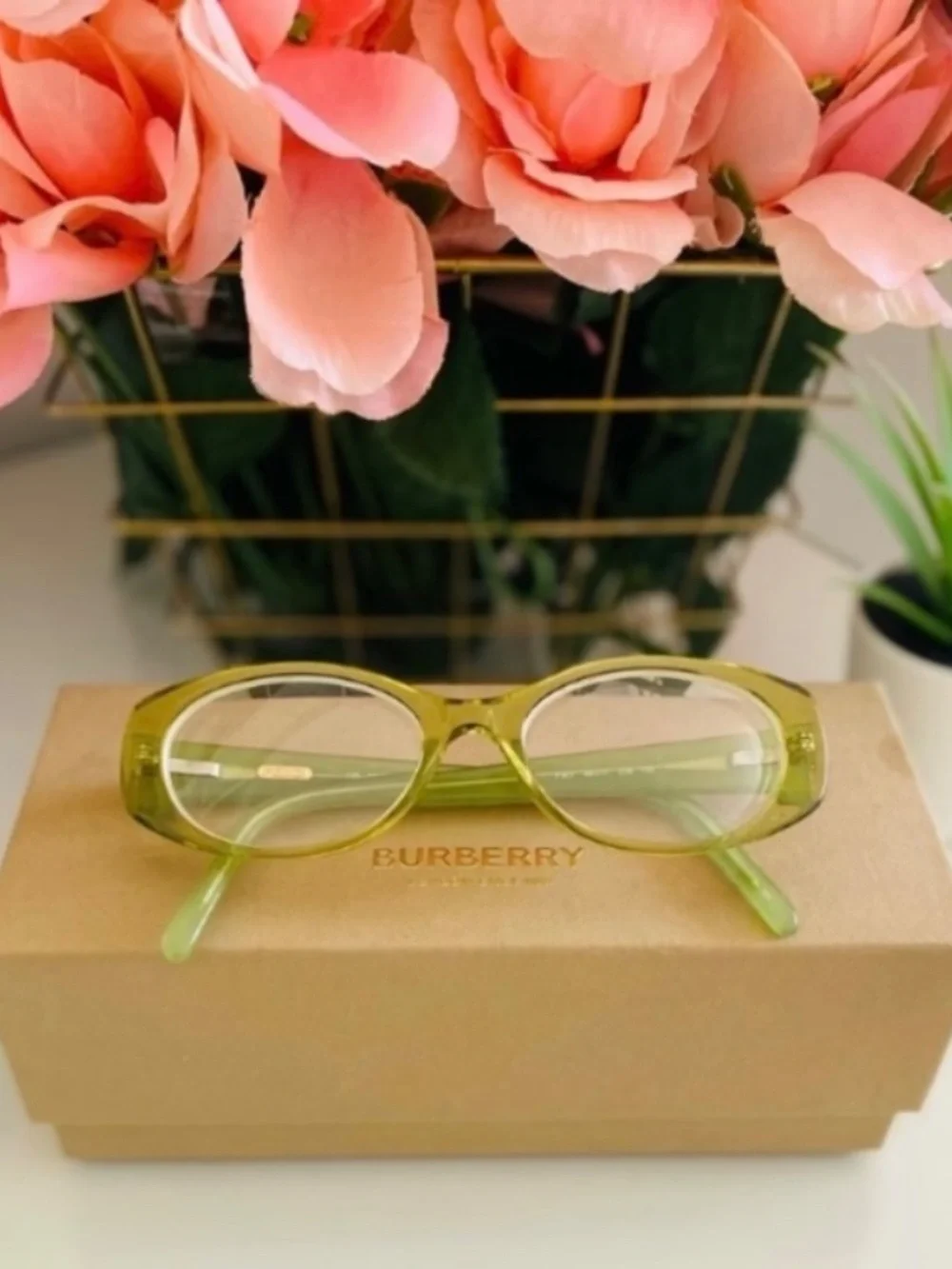 FENDI Kids Olive Green Eyeglasses
